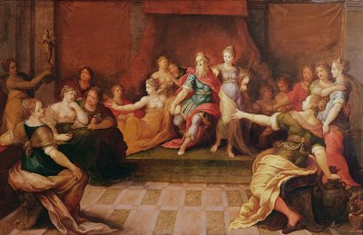 Salomon et ses femmes - Frans II Francken the Younger